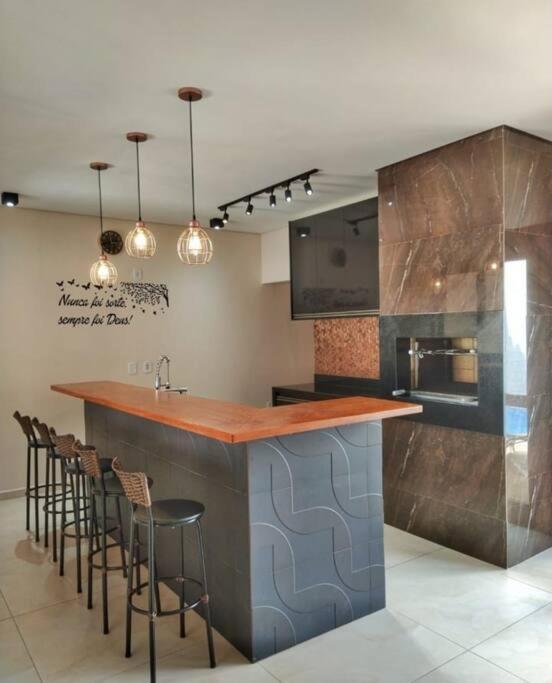 Casa Com Piscina Aquecida E Wi-Fi Villa Itapetininga Bagian luar foto